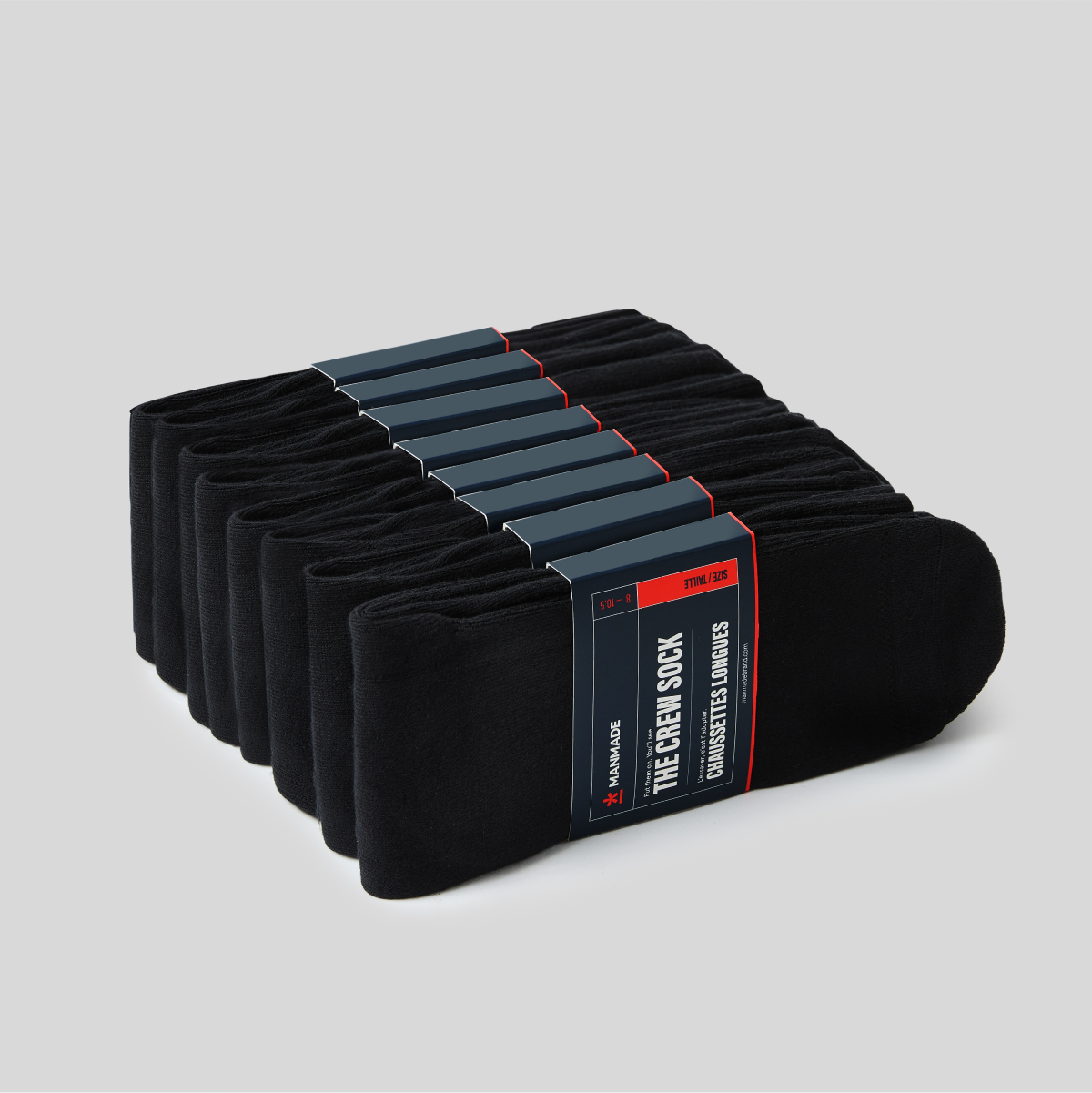 8-Pack Crew Socks