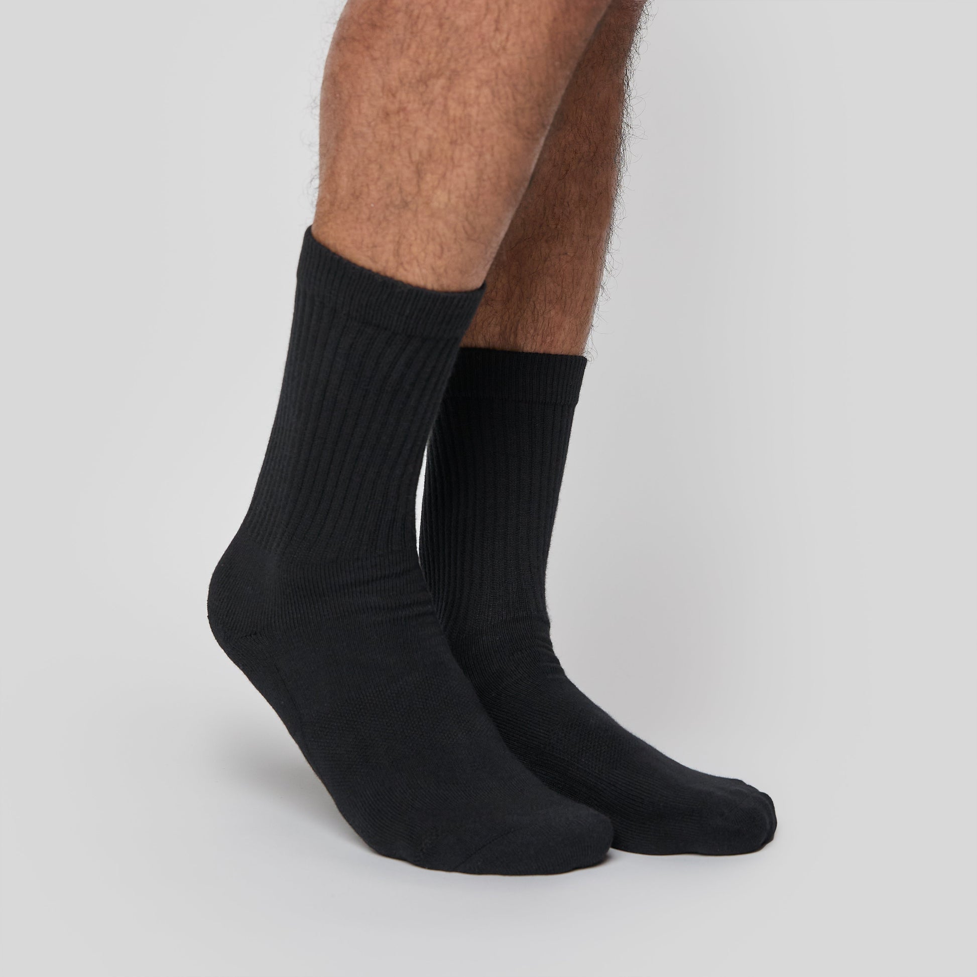 Black Crew Socks